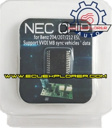 Original A2C-52724 NEC chip for Mercedes W204 207 212 ESL