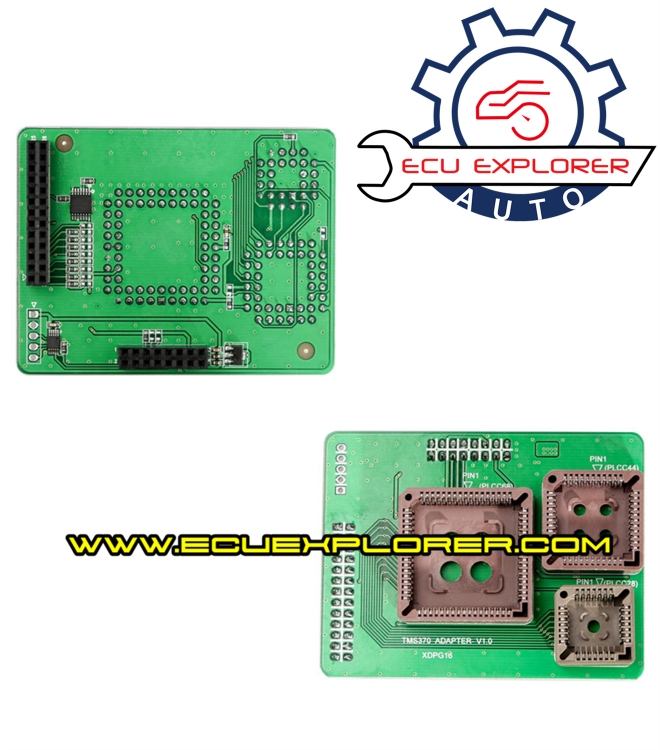 VVDI Prog TMS370 PLCC28 - PLCC44 - PLCC68 adapter