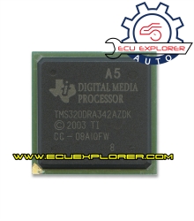 A5 TMS320DRA342AZDK BGA chip