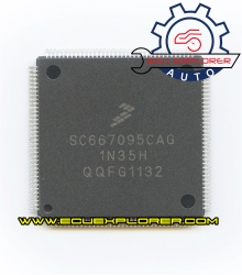 SC667095CAG 1N35H MCU chip