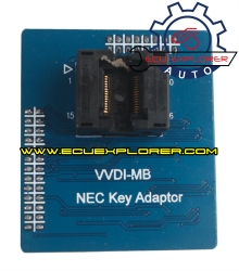 VVDI MB NEC key socket adapter