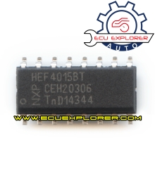HEF4015BT chip