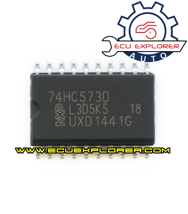 74HC573D chip