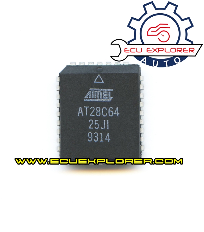 AT28C64-25JI PLCC32 flash chip