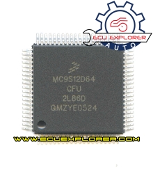 MC9S12D64CFU 2L86D MCU ch