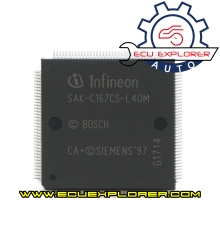 SAK-C167CS-L40M chip
