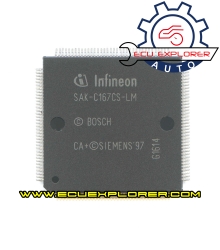 SAK-C167CS-LM chip