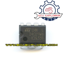 24C01 DIP8 EEPROM chip