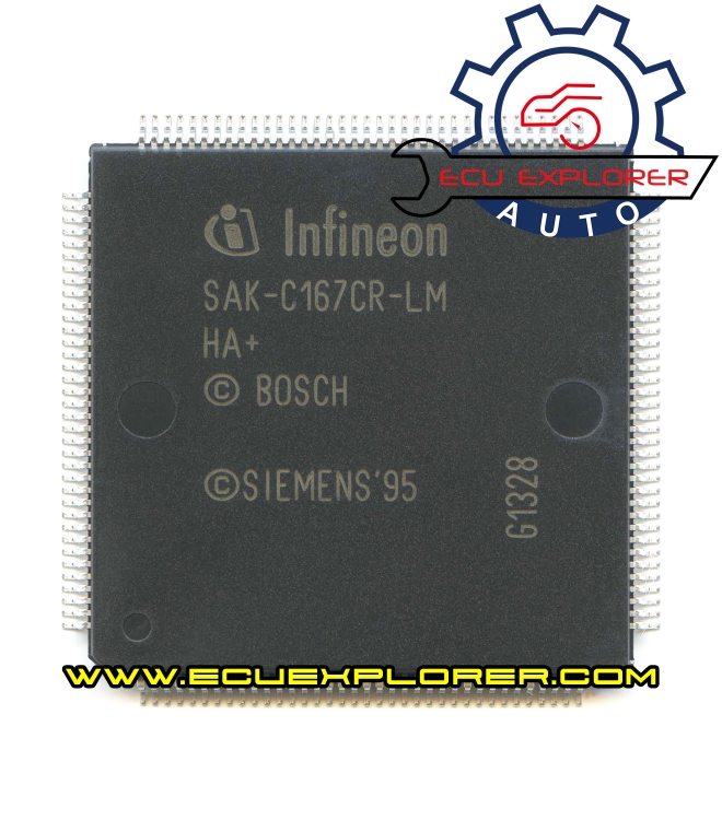 SAK-C167CR-LM MCU chip