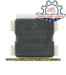 04832512AF MC33888FB chip