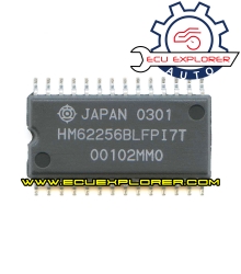 HM62256BLFPI7T chip