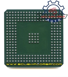 MPC555LF8MZP40 BGA MCU chip