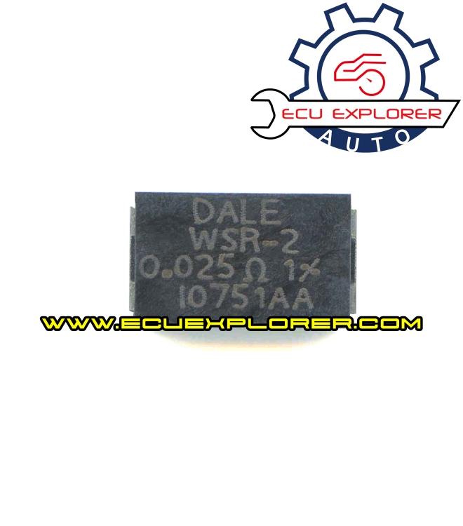 DALE WSR-2 0.025R resistor
