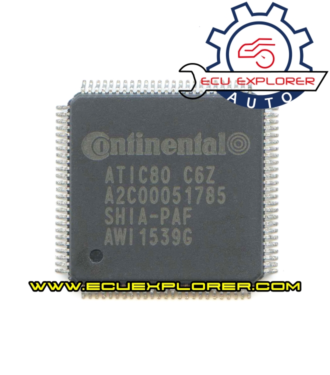 ATIC80 C6Z A2C00051785 chip