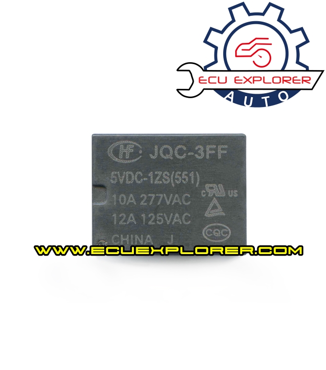 JQC-3FF-5VDC-1ZS (551) relay