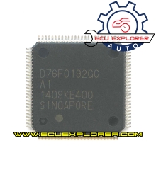 D76F0192GC A1 MCU chip