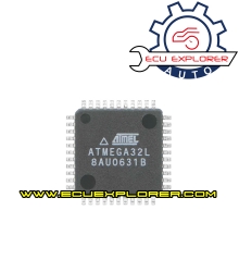 ATMEL ATMEGA32L-8AU Chip