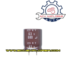 63V 680uf capacitor