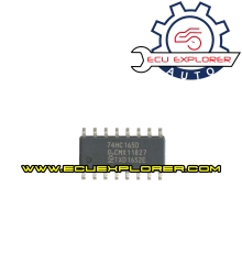 74HC165D chip