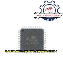 ATMEGA16L-8AU chip