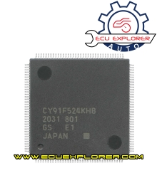 CY91F524KHB MCU chip