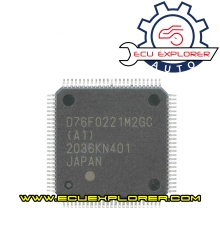 D76F0221M2GC(A1) MCU chip