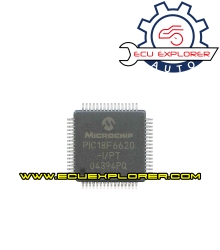 PIC18F6620-I/PT MCU chip