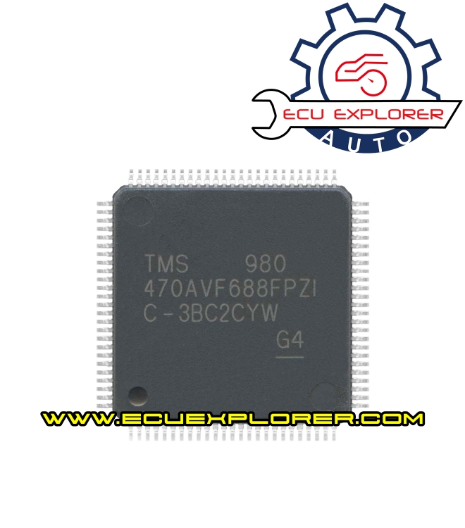 TMS 980 470AVF688FPZI chip