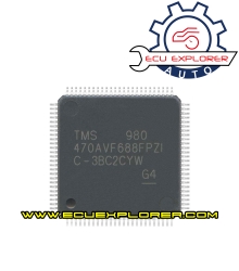 TMS 980 470AVF688FPZI chip