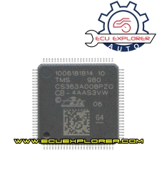 TMS 980 CS363A008PZQ chip