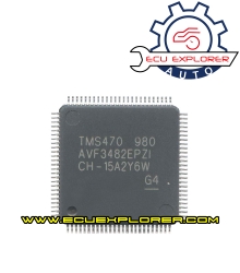 TMS470 980 AVF3482EPZI chip