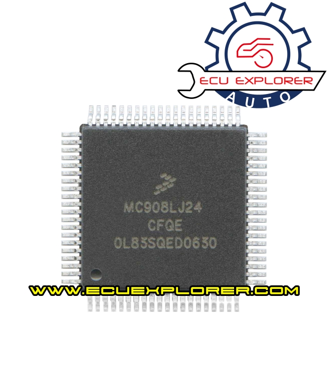 MC908LJ24CFQE 0L83S MCU chip