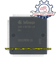 SAK-C167SR-LM chip