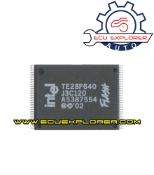 TE28F640J3C120 flash chip